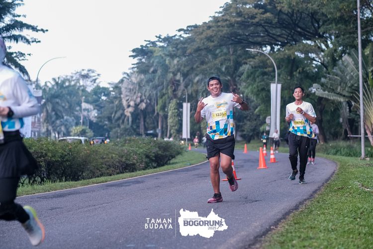 Race photo from Taman Budaya x BOGORUN 2025