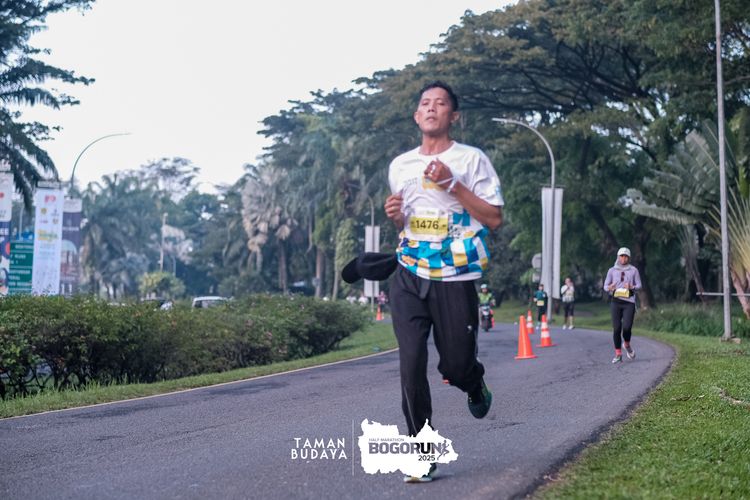 Race photo from Taman Budaya x BOGORUN 2025