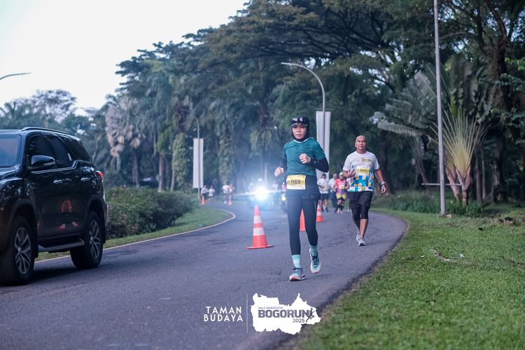 Race photo from Taman Budaya x BOGORUN 2025