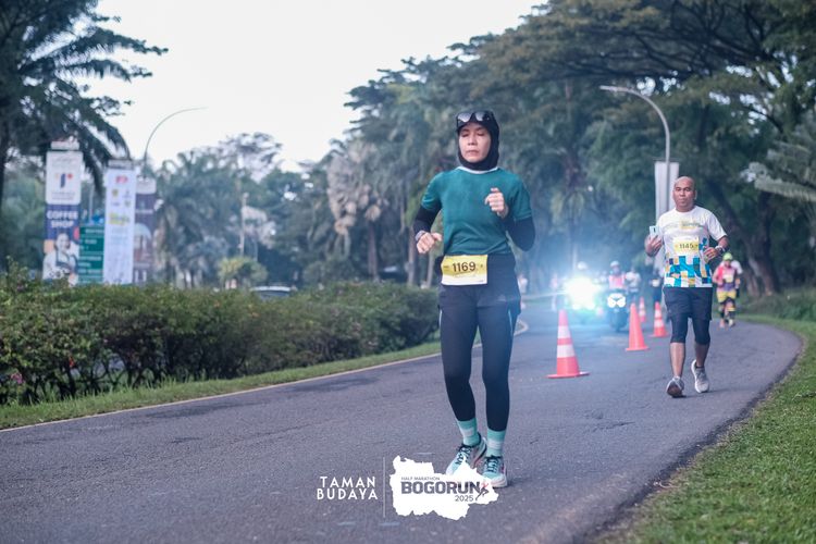Race photo from Taman Budaya x BOGORUN 2025