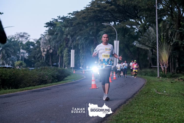Race photo from Taman Budaya x BOGORUN 2025