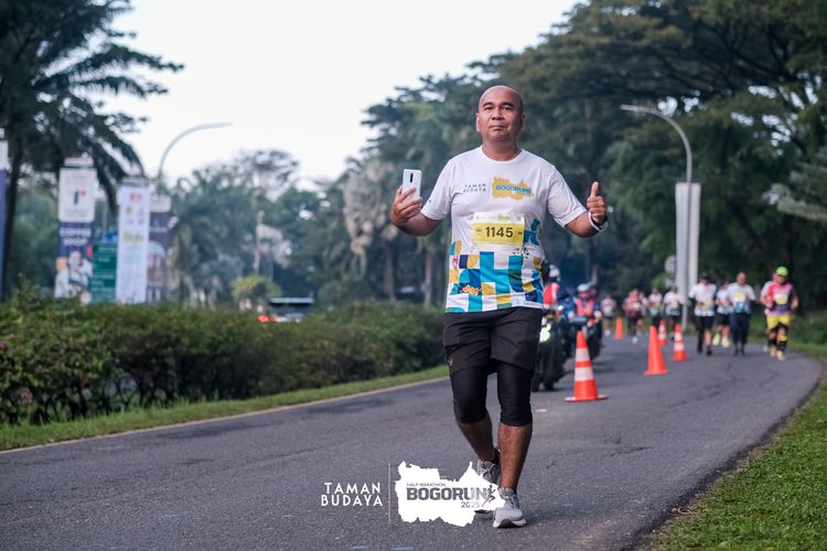 Race photo from Taman Budaya x BOGORUN 2025