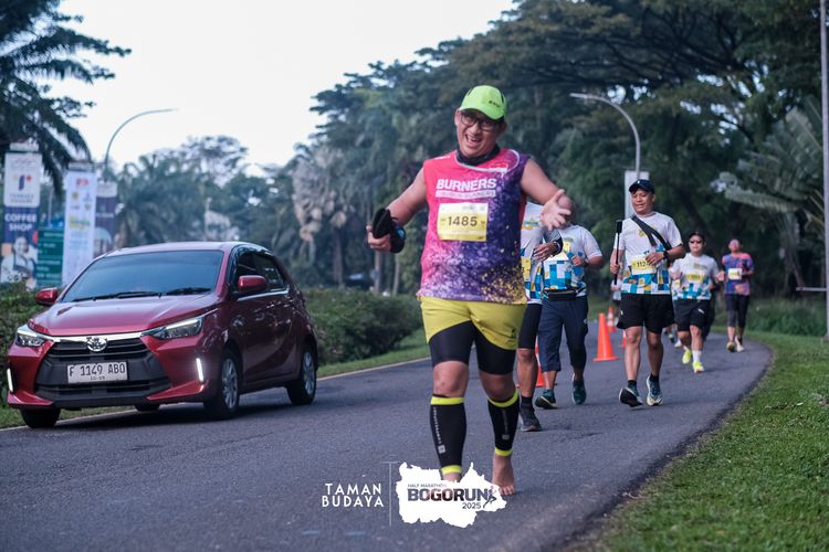 Race photo from Taman Budaya x BOGORUN 2025
