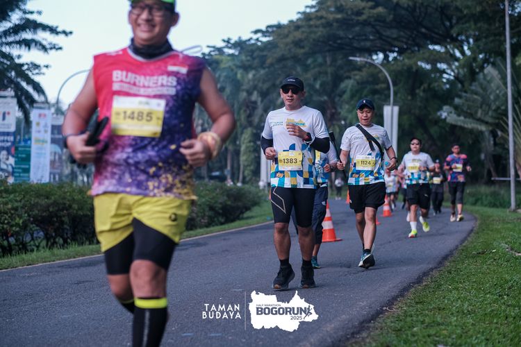 Race photo from Taman Budaya x BOGORUN 2025