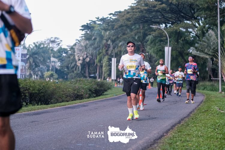 Race photo from Taman Budaya x BOGORUN 2025