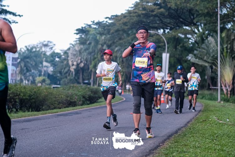 Race photo from Taman Budaya x BOGORUN 2025