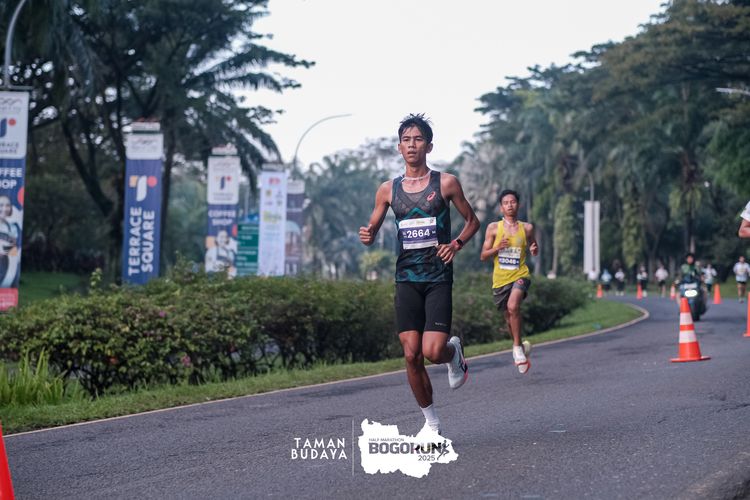 Race photo from Taman Budaya x BOGORUN 2025