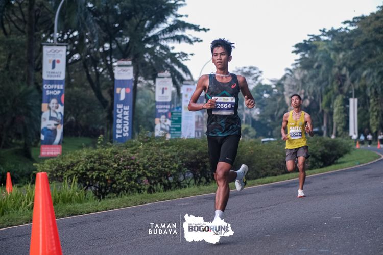 Race photo from Taman Budaya x BOGORUN 2025