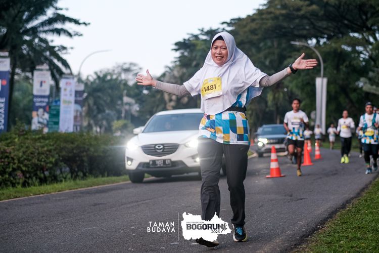 Race photo from Taman Budaya x BOGORUN 2025