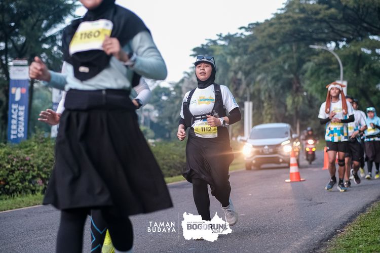 Race photo from Taman Budaya x BOGORUN 2025
