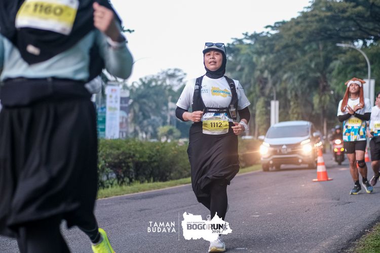 Race photo from Taman Budaya x BOGORUN 2025