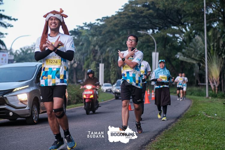 Race photo from Taman Budaya x BOGORUN 2025