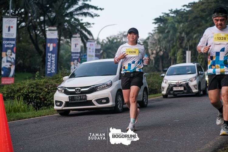 Race photo from Taman Budaya x BOGORUN 2025