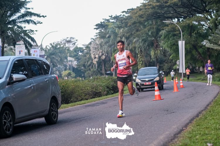Race photo from Taman Budaya x BOGORUN 2025