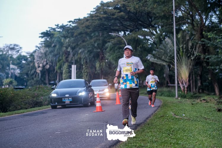 Race photo from Taman Budaya x BOGORUN 2025