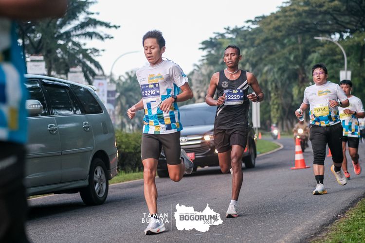 Race photo from Taman Budaya x BOGORUN 2025