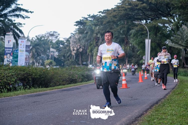 Race photo from Taman Budaya x BOGORUN 2025