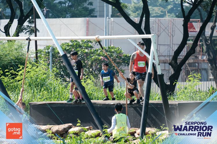 Race photo from SERPONG WARRIOR CHALLENGE RUN