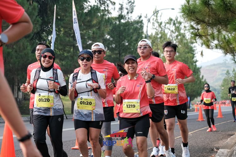 Race photo from CISANGKAN KBP CITY RUN 2025