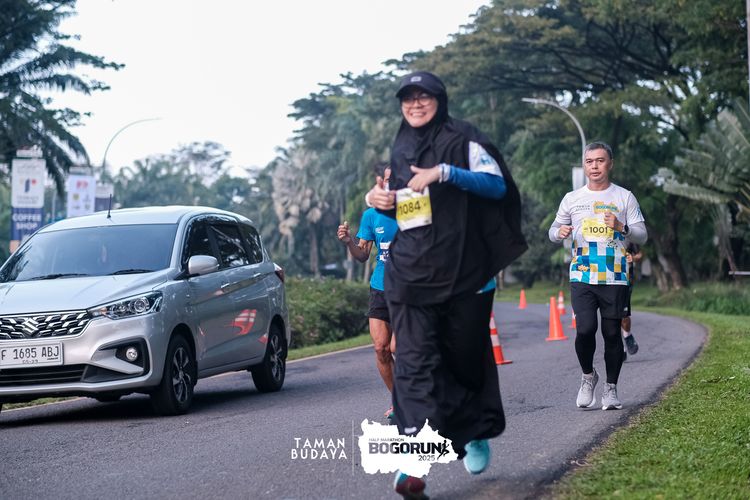 Race photo from Taman Budaya x BOGORUN 2025