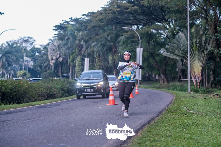 Race photo from Taman Budaya x BOGORUN 2025