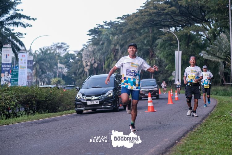 Race photo from Taman Budaya x BOGORUN 2025