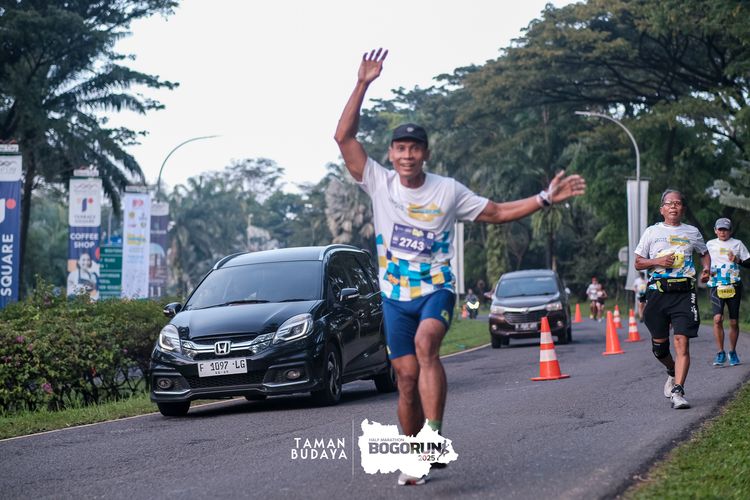 Race photo from Taman Budaya x BOGORUN 2025
