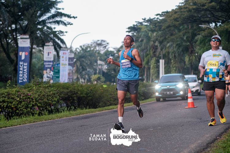 Race photo from Taman Budaya x BOGORUN 2025