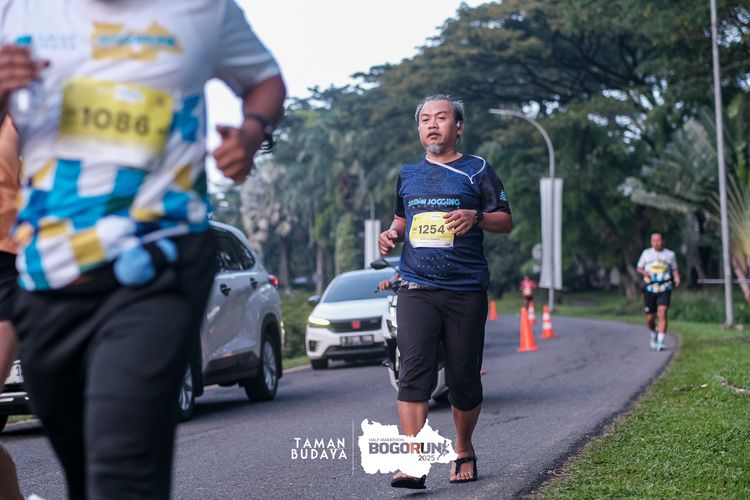 Race photo from Taman Budaya x BOGORUN 2025