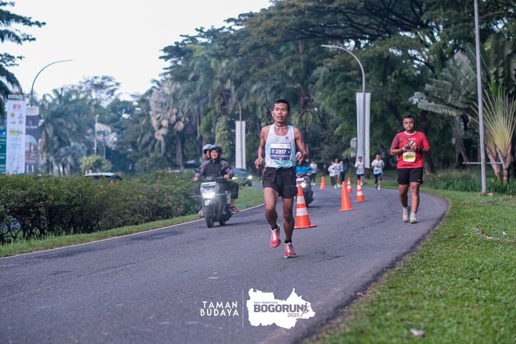 Race photo from Taman Budaya x BOGORUN 2025