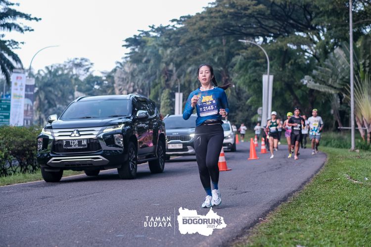 Race photo from Taman Budaya x BOGORUN 2025