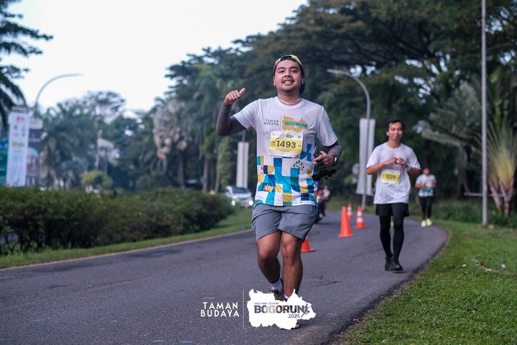 Race photo from Taman Budaya x BOGORUN 2025