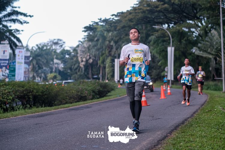 Race photo from Taman Budaya x BOGORUN 2025