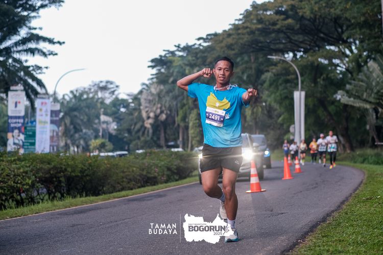 Race photo from Taman Budaya x BOGORUN 2025