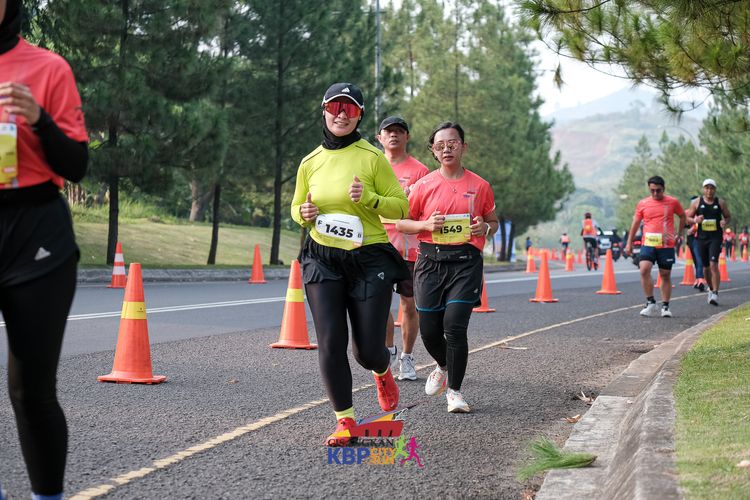 Race photo from CISANGKAN KBP CITY RUN 2025
