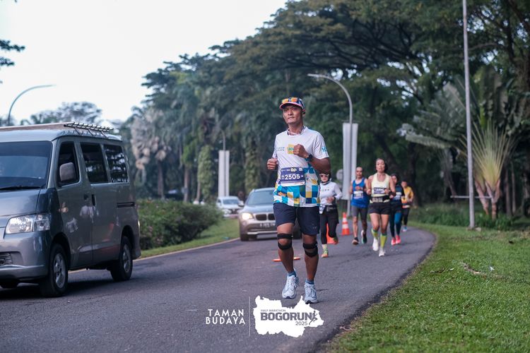 Race photo from Taman Budaya x BOGORUN 2025