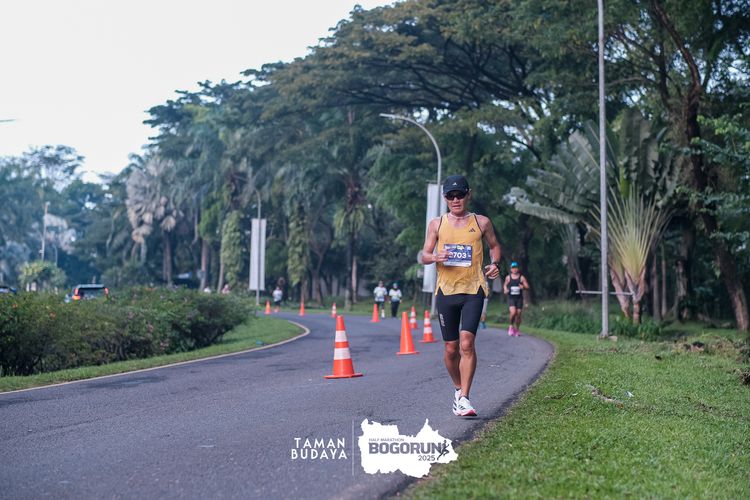 Race photo from Taman Budaya x BOGORUN 2025