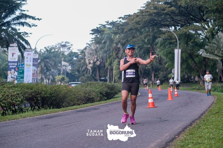 Race photo from Taman Budaya x BOGORUN 2025