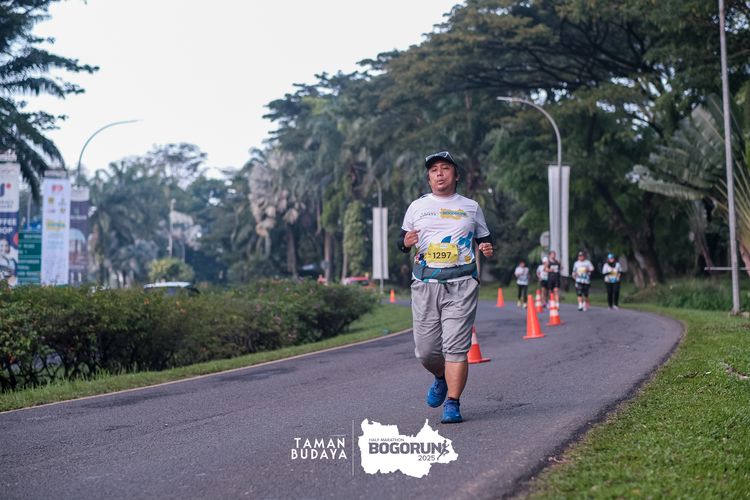Race photo from Taman Budaya x BOGORUN 2025