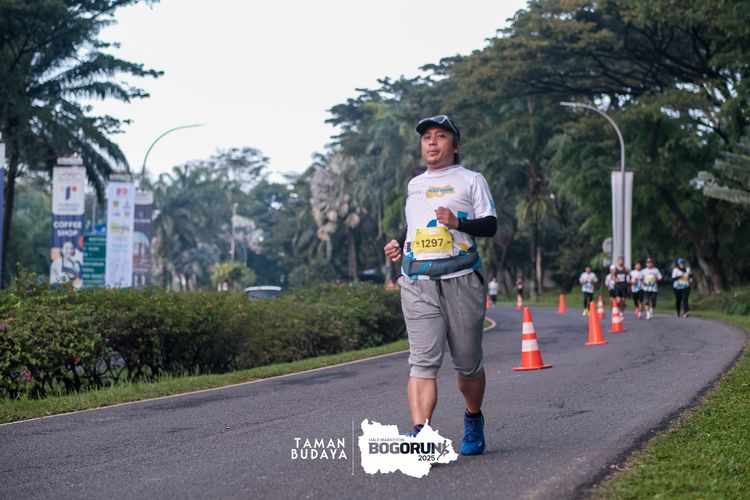 Race photo from Taman Budaya x BOGORUN 2025