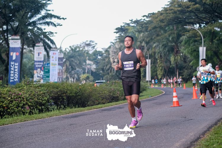Race photo from Taman Budaya x BOGORUN 2025