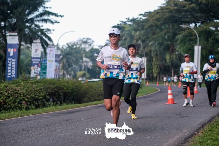 Race photo from Taman Budaya x BOGORUN 2025