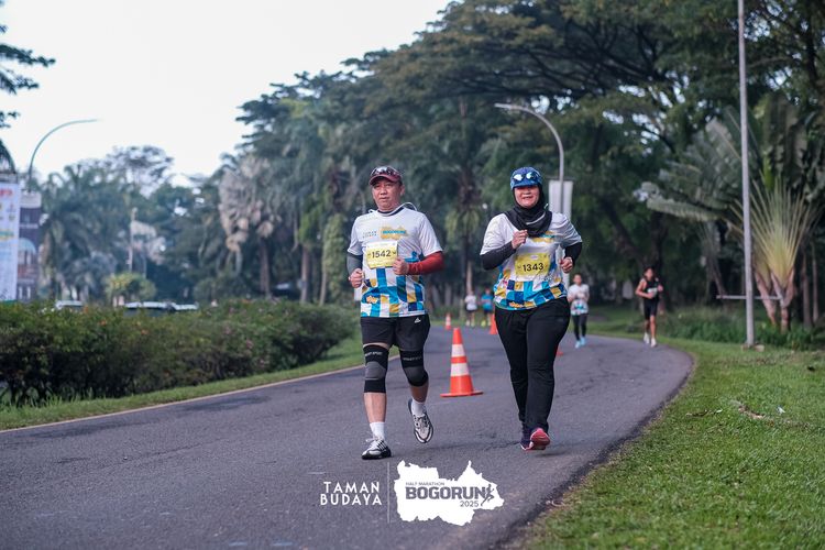 Race photo from Taman Budaya x BOGORUN 2025