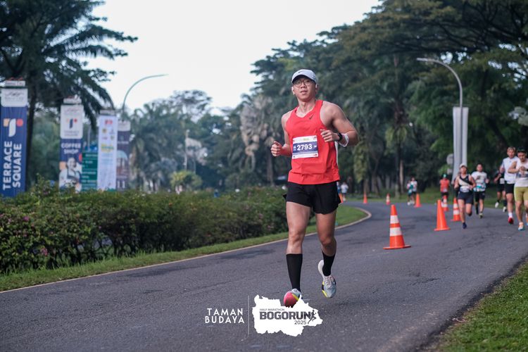 Race photo from Taman Budaya x BOGORUN 2025