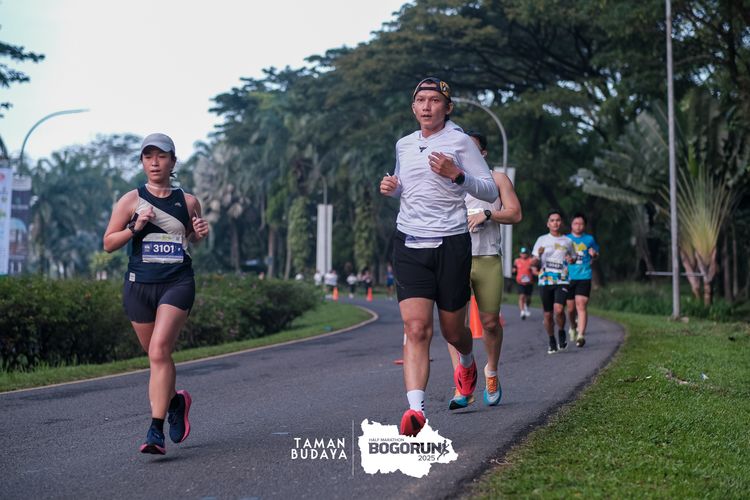 Race photo from Taman Budaya x BOGORUN 2025