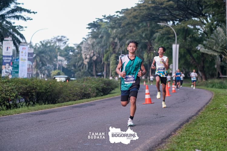 Race photo from Taman Budaya x BOGORUN 2025