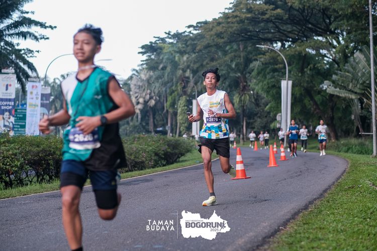 Race photo from Taman Budaya x BOGORUN 2025
