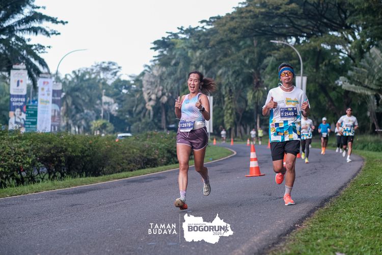 Race photo from Taman Budaya x BOGORUN 2025