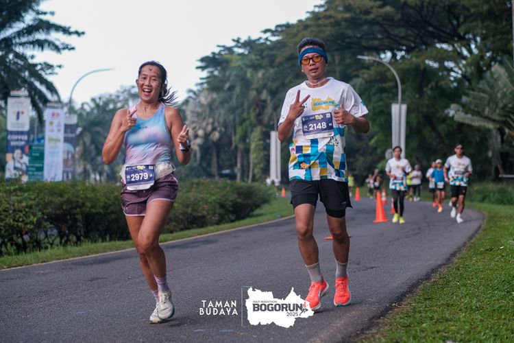 Race photo from Taman Budaya x BOGORUN 2025