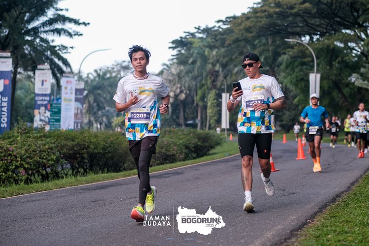 Race photo from Taman Budaya x BOGORUN 2025